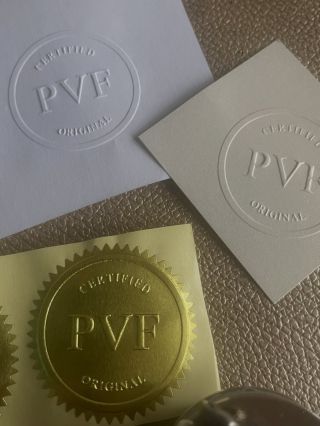• CERTIFIED ORIGINAL PVF Proto tvořím. Protože vnímám, že moje tvorba má pro vás velkou hodnotu. Pro svět. Vkládám do...